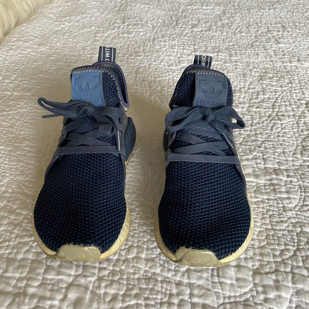 Navy Blue Adidas NMD’s - Picture 4 of 5